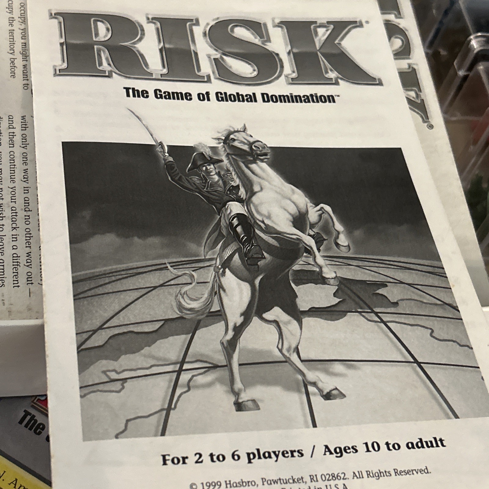 Risk The Game of Global Domination 1998 Parker Brothers Hasbro 100% Complete