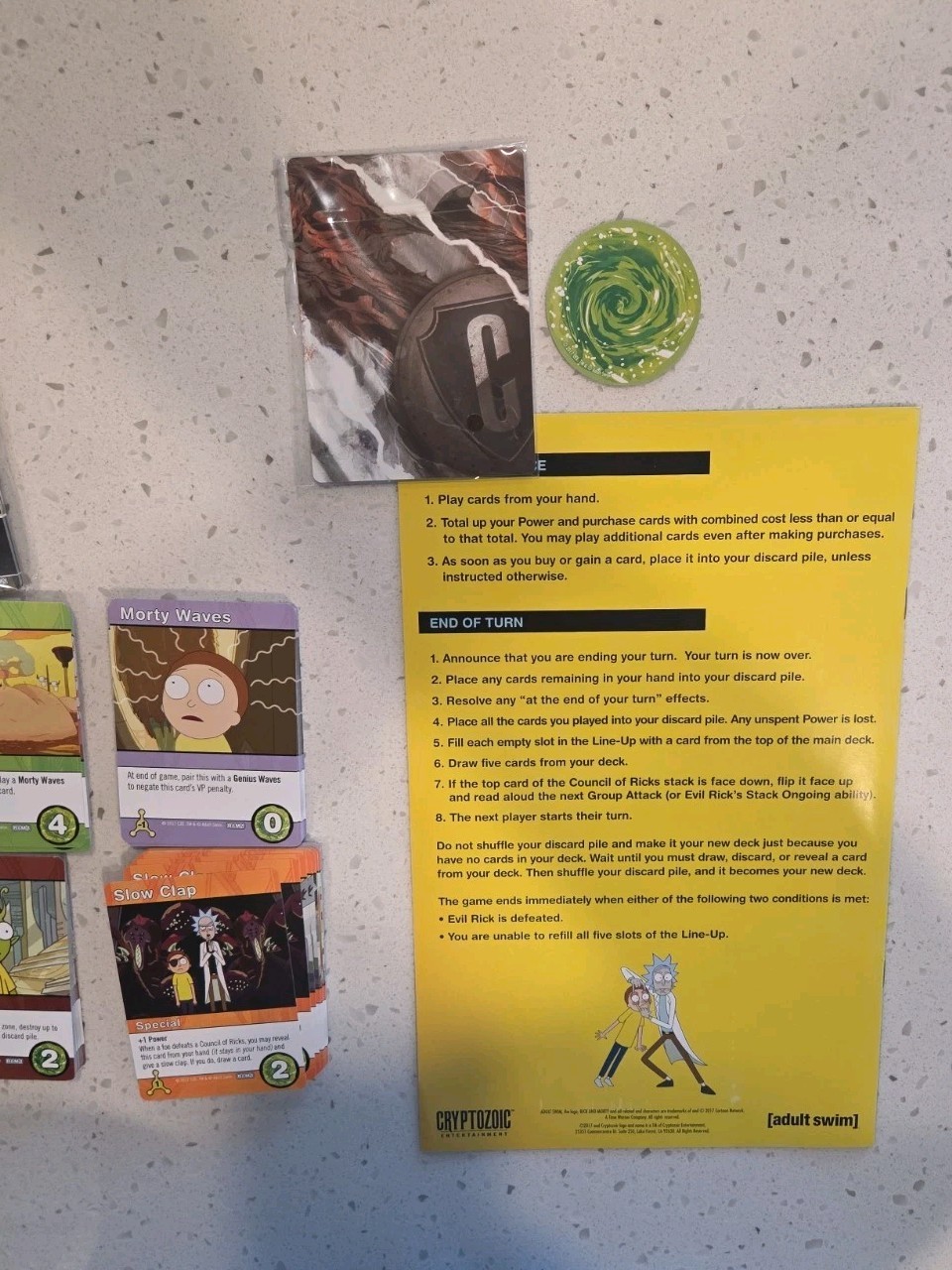 Cryptozoic – Rick & Morty Deckbuilding Game Close Rick-Counters of The Rick Kind