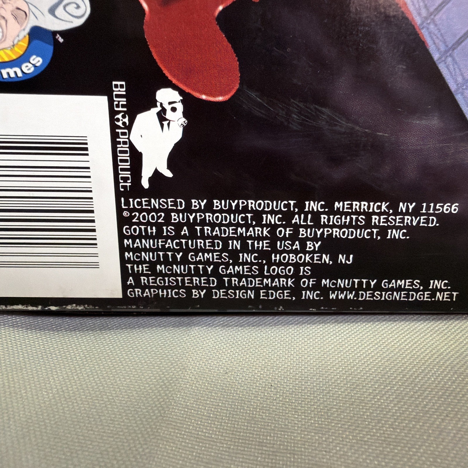 Goth The Game Of Horror Trivia Board Game EUC Complete!