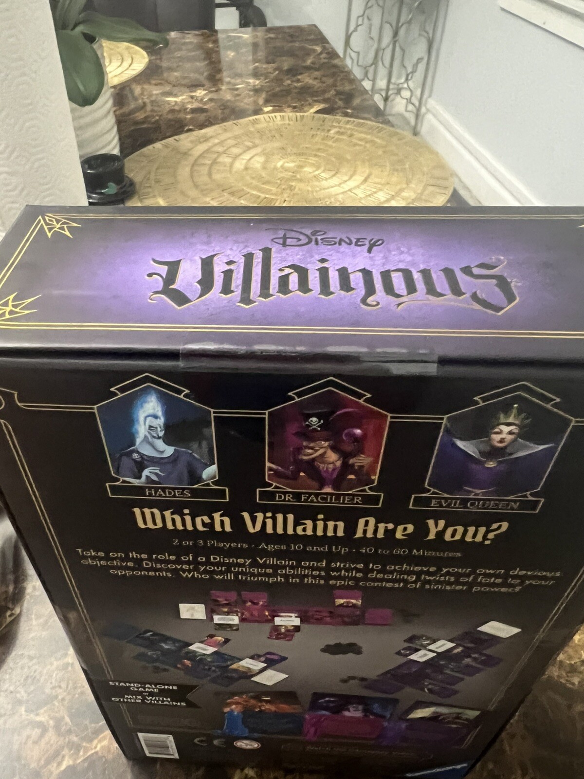 Ravensburger Disney Villainous: Wicked to The Core Board Game NEW Sealed Box