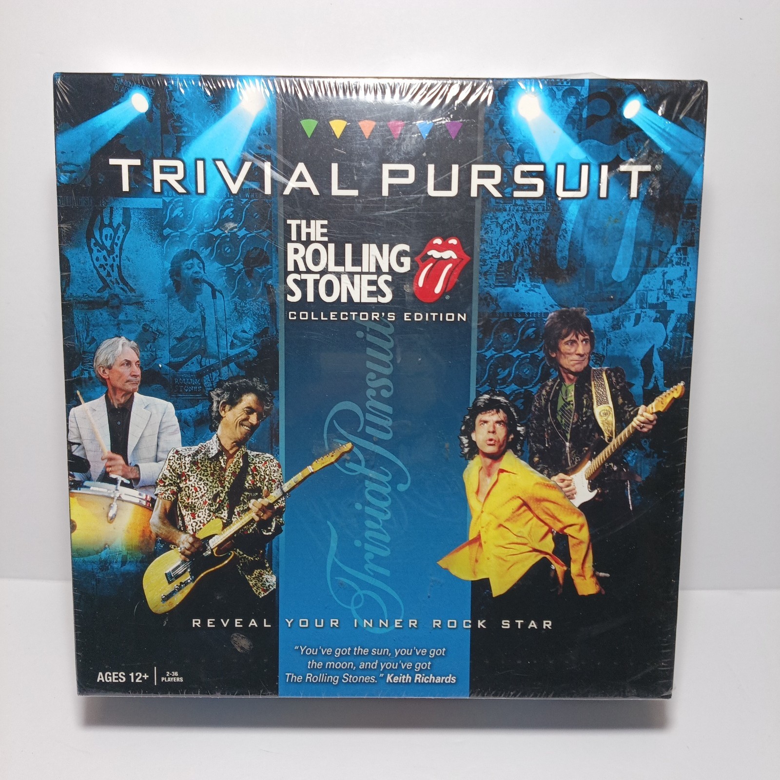 New Trivial Pursuit The Rolling Stones Collector’s Edition Board Game NIB