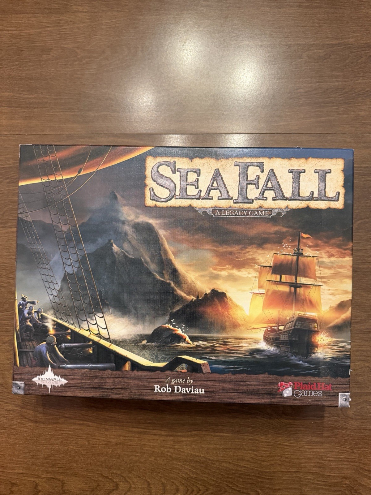 Plaid Hat Games SeaFall Legacy Strategy Board Game Complete Game 3+ 12+