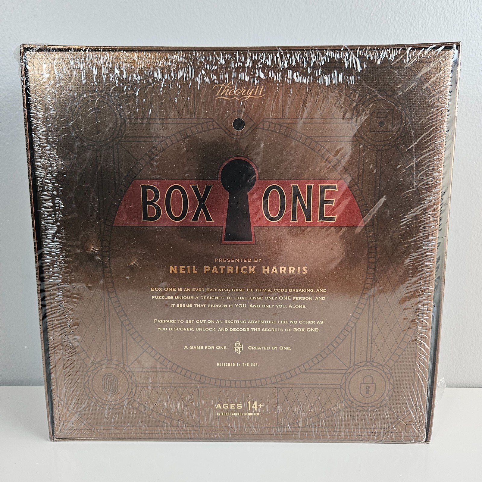 Box One Board Game • Presented By Neil Patrick Harris • New Sealed