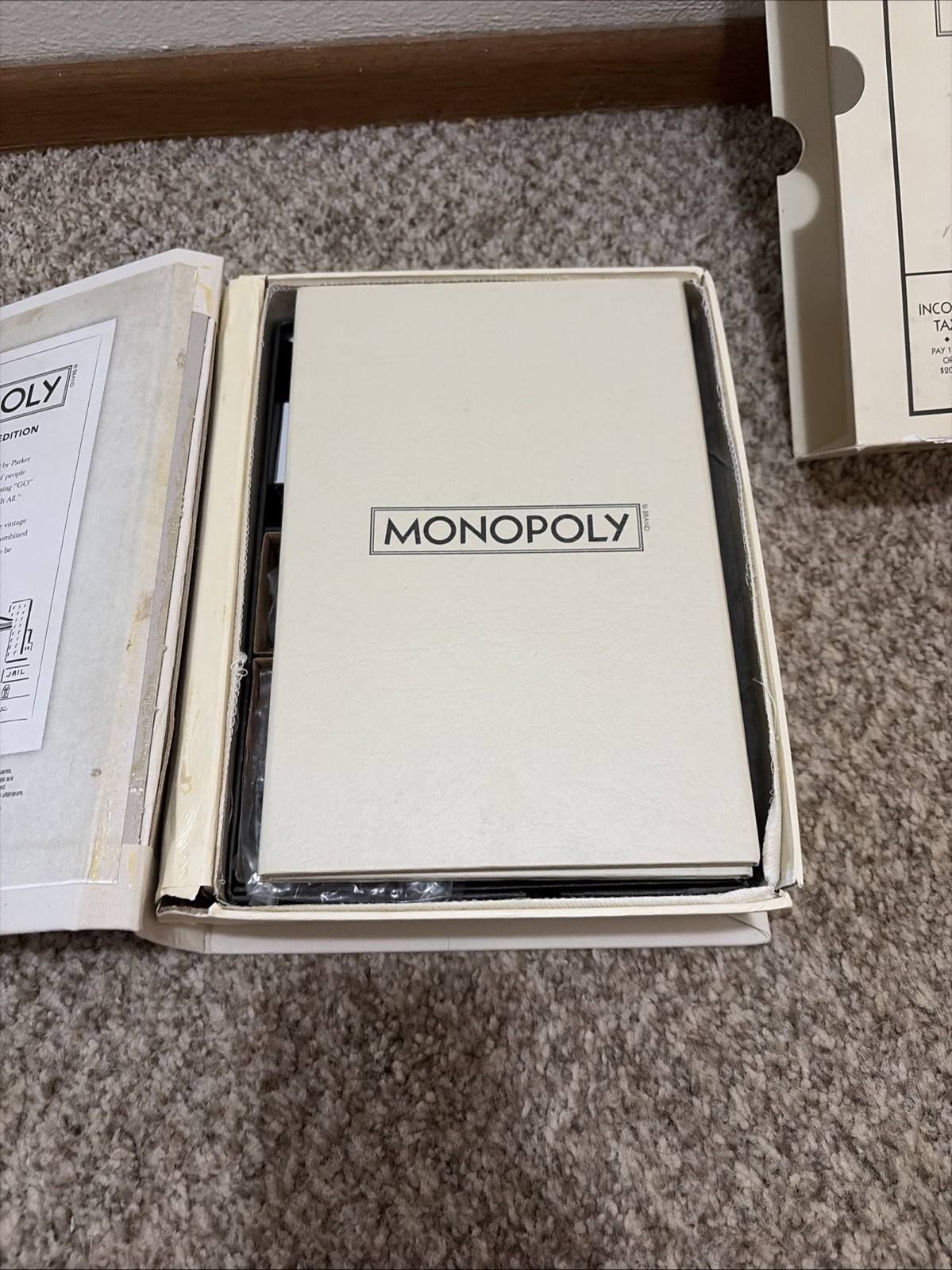 Monopoly Bookshelf Collectors Edition by WS Game Company Board Game
