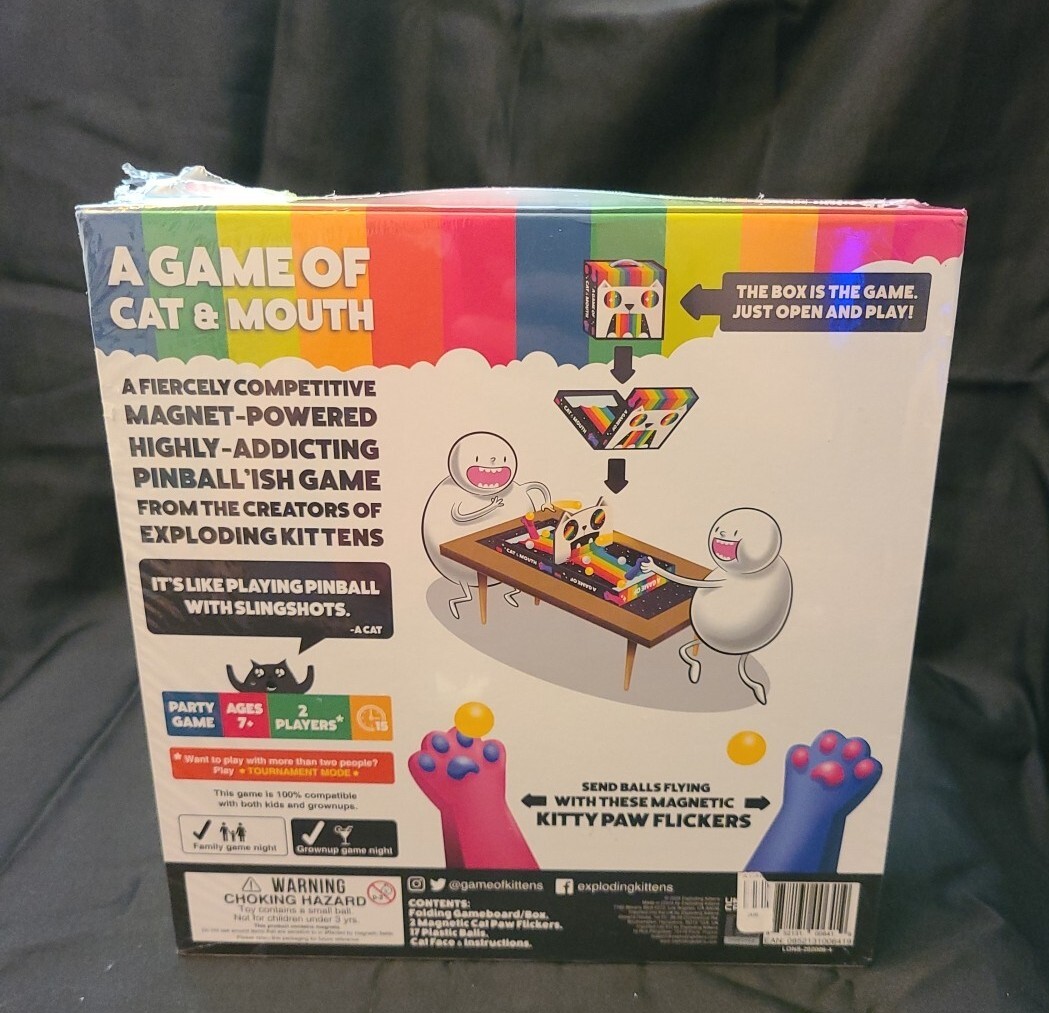 Brand New A Game of Cat & Mouth by Exploding Kittens Factory Sealed