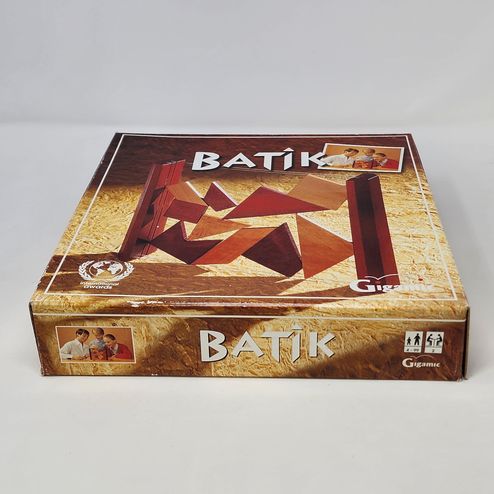 Gigamic Batik 1997 Complete Wooden Abstract Strategy Game Kris Burm France