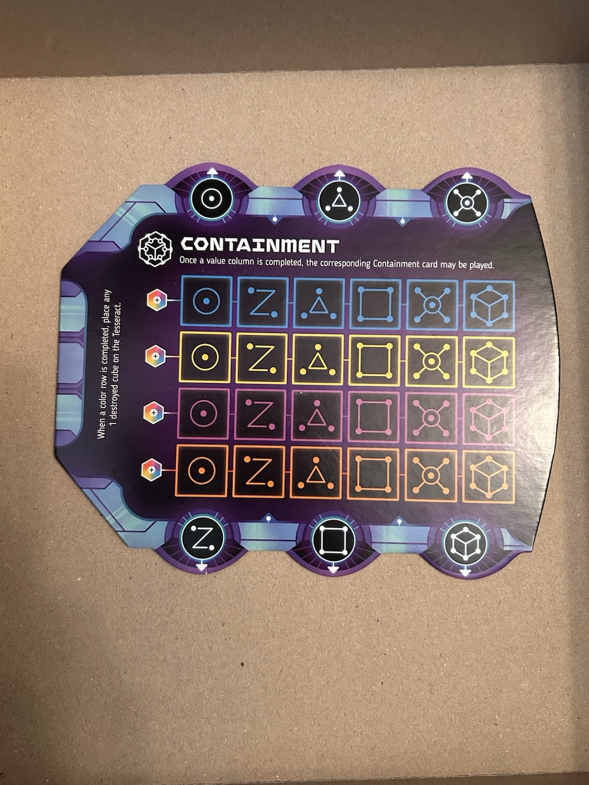 Tesseract | Cooperative Dice Manipulation Game | Board Game | Smirk & Dagger CIB