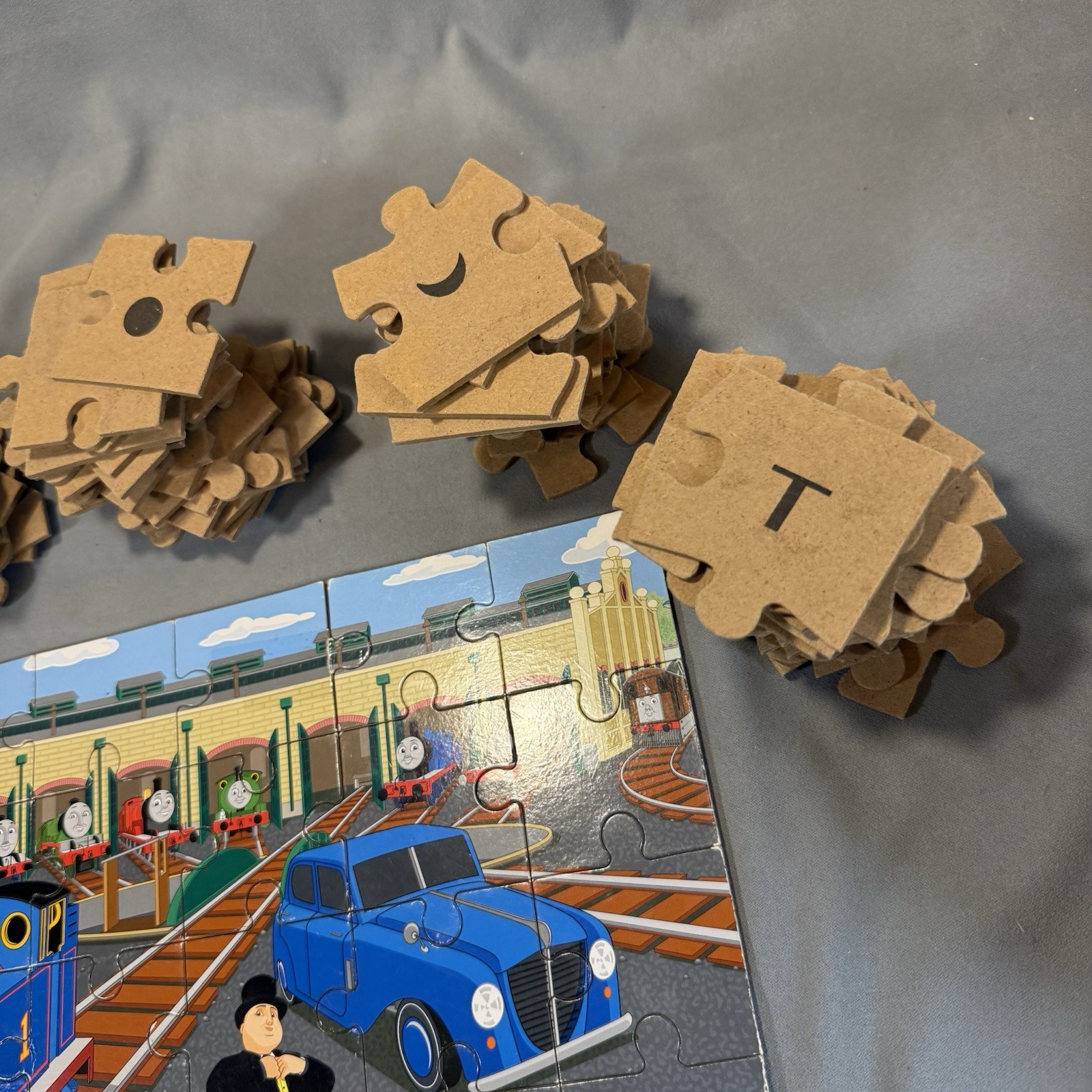 Vintage 2010 Gullane Thomas Limited Tank Engine Large Kids Puzzles Lot of 7