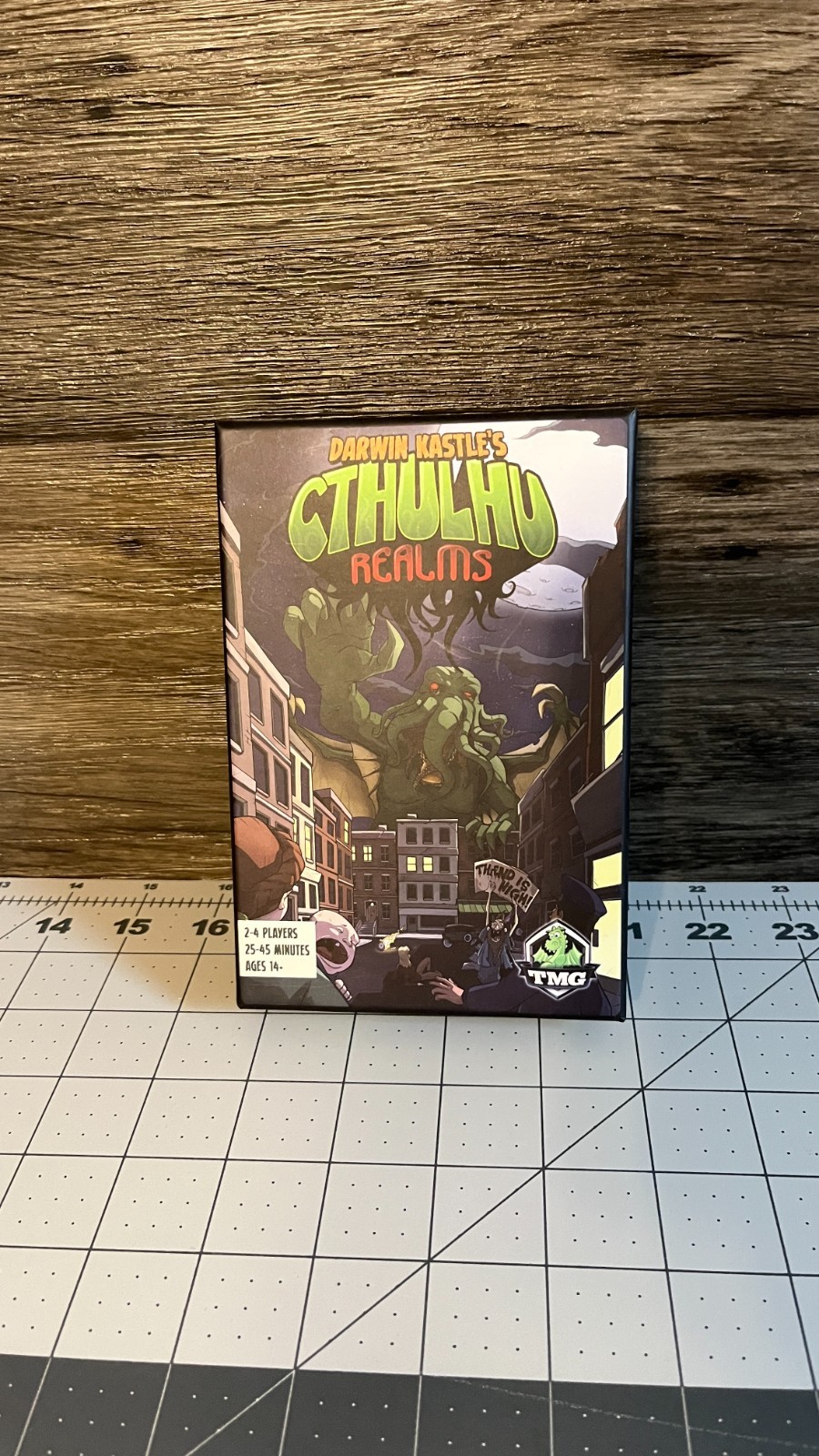 CTHULHU REALMS Deckbuilder Card Game UNPUNCHED 2-4 player Cthulu Game