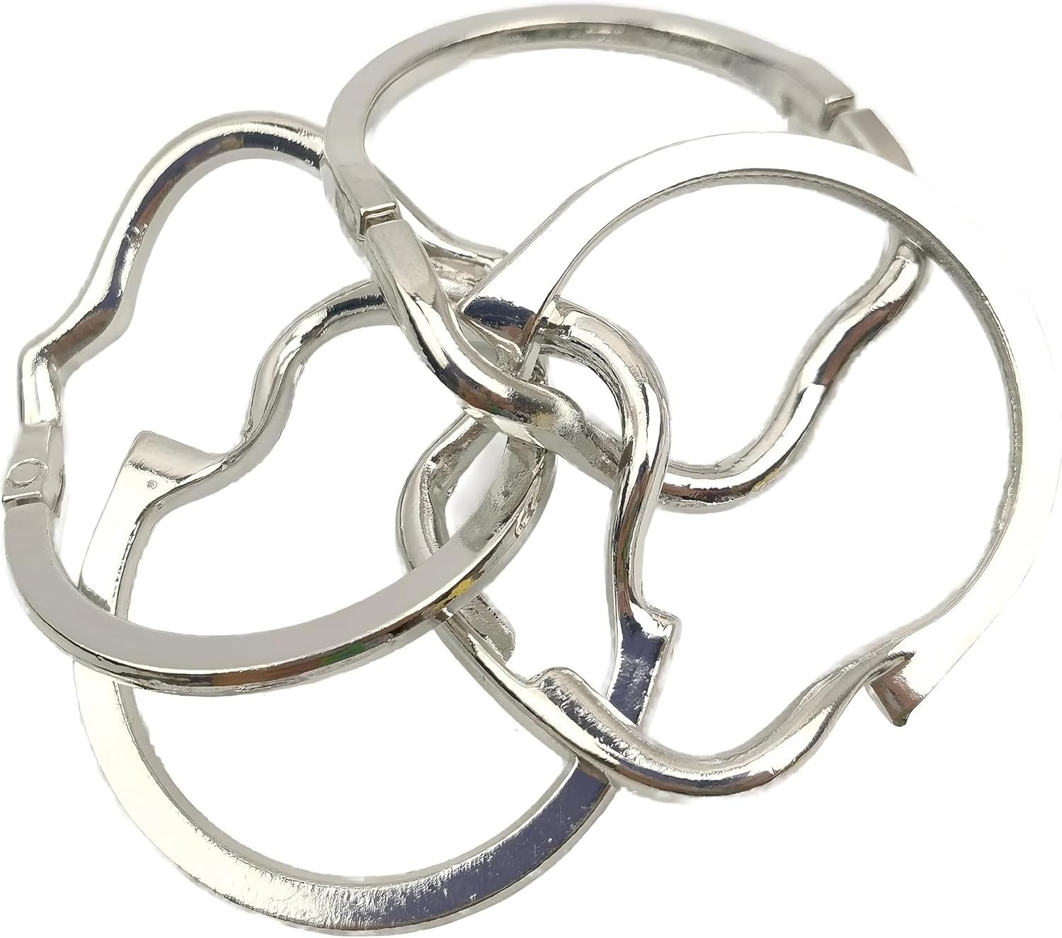 Fun Metal Brain Teaser – Classic Ring Disentanglement for Individual & Friends!