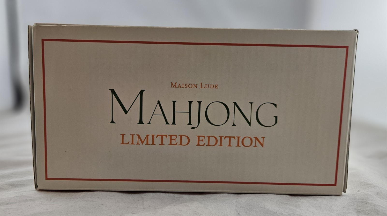 Maison Lude Mahjong Limited Edition 160 Tile Set With Mat & Accessories New Box