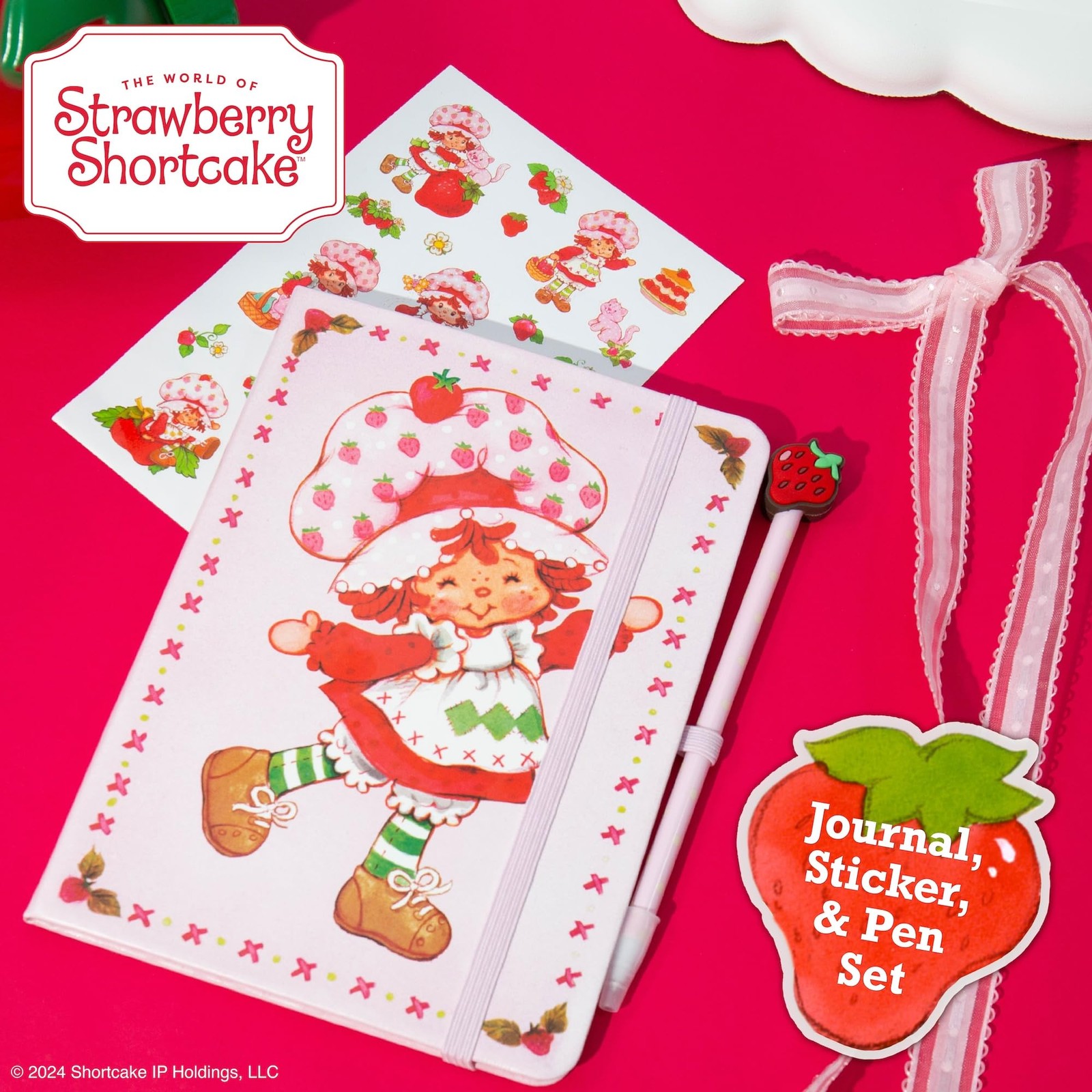 Journal Set Strawberry Shortcake Cute School Supplies Diary Accessories Horizon