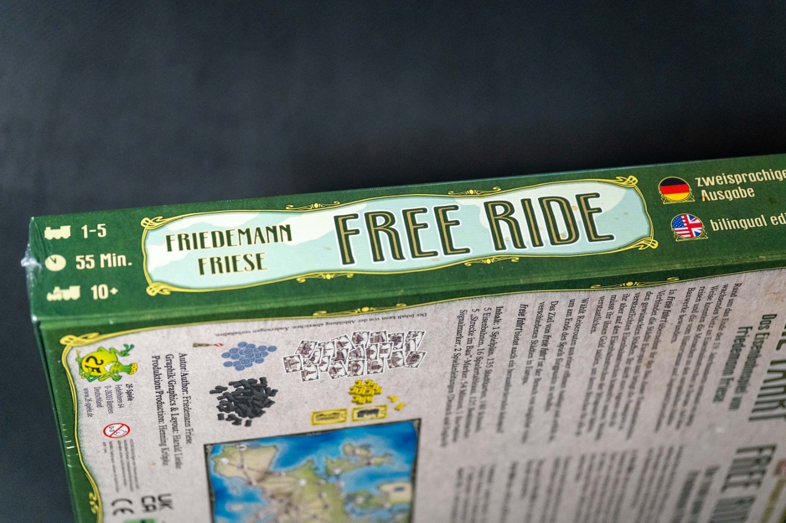 Freie Fahrt – Free Ride Board Game NEW SEALED Freidemann Friese Bilingual ENG GR