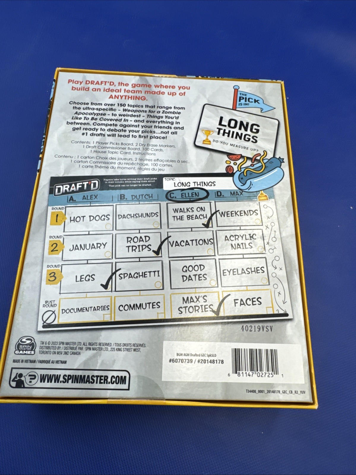 Draft’d Competitive Drafting Party Game Brand New Sealed