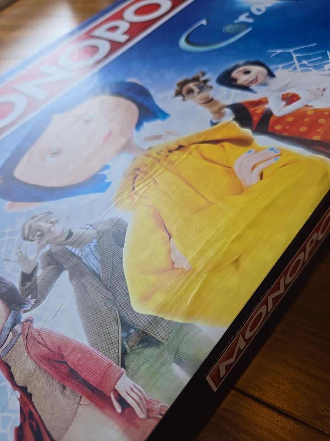 Monopoly Coraline Board Game LAIKA 100% Complete – Excellent Condition, Box Wear