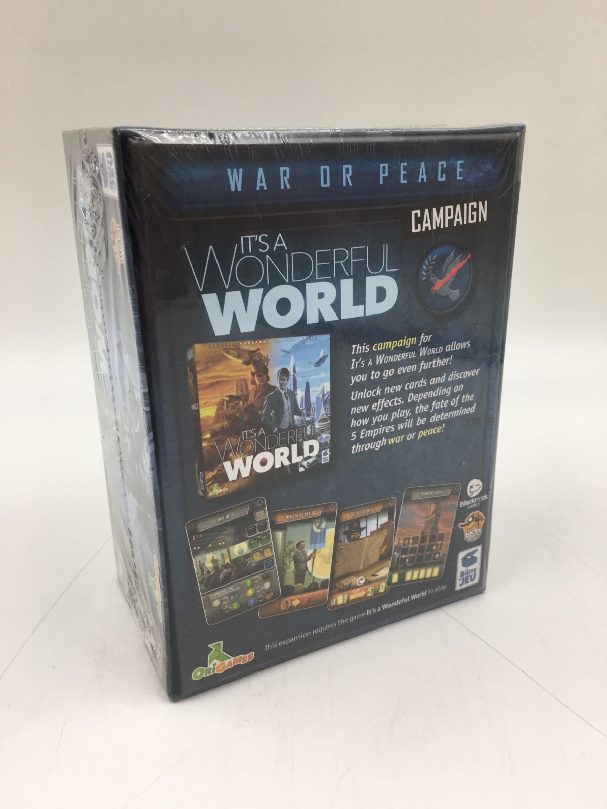 It’s A Wonderful World Board Game Expansion – War Or Peace