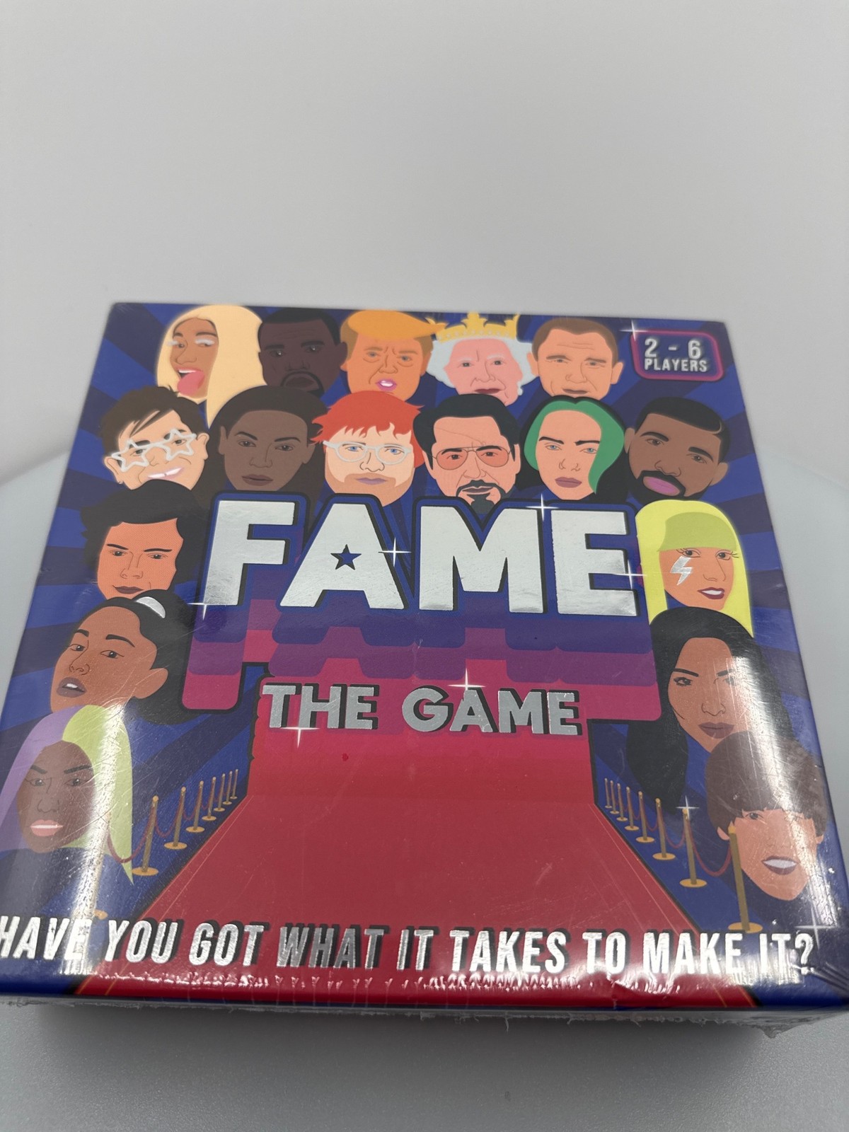 NIB (Sealed) Fame Game 2-6 Players Celebrity-Themed Family Party Game