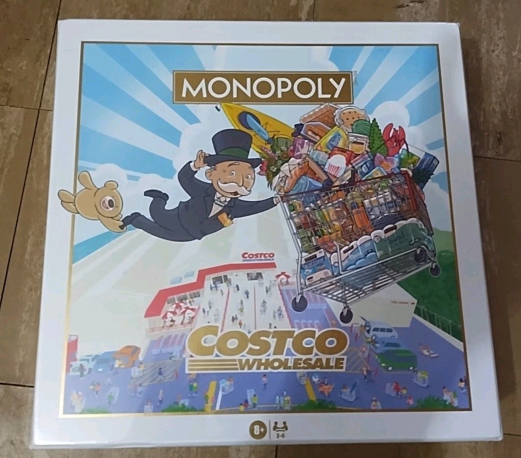 Monopoly Costco Wholesale COMPLETE WS Game Company 2023 Shopping Members