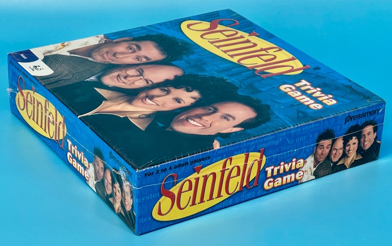 Seinfeld Trivia Board Game Pressman Toy 2009 New & Sealed #5300 Soup Fast Ship!