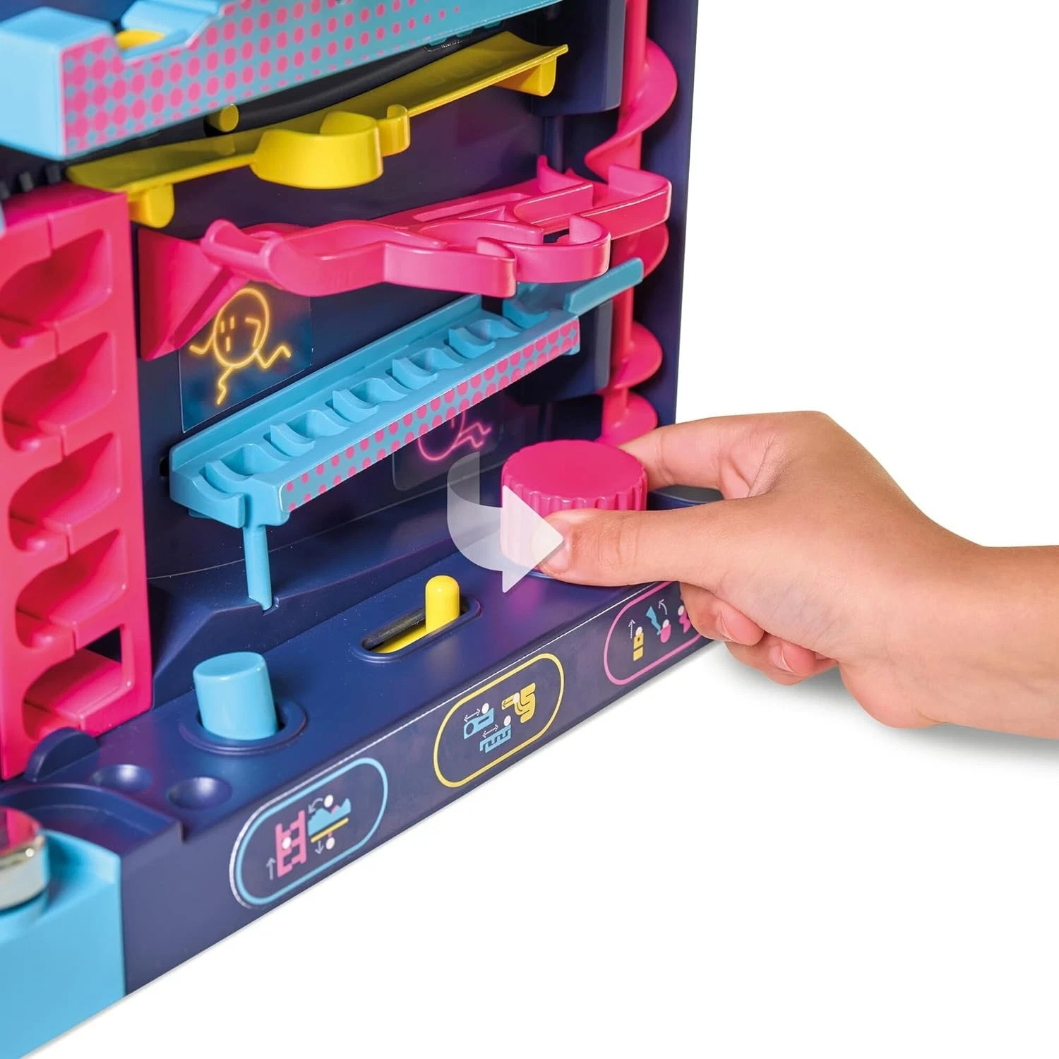 Screwball Scramble Level Up Kids Board Game- Timed Marble Run Obstacle