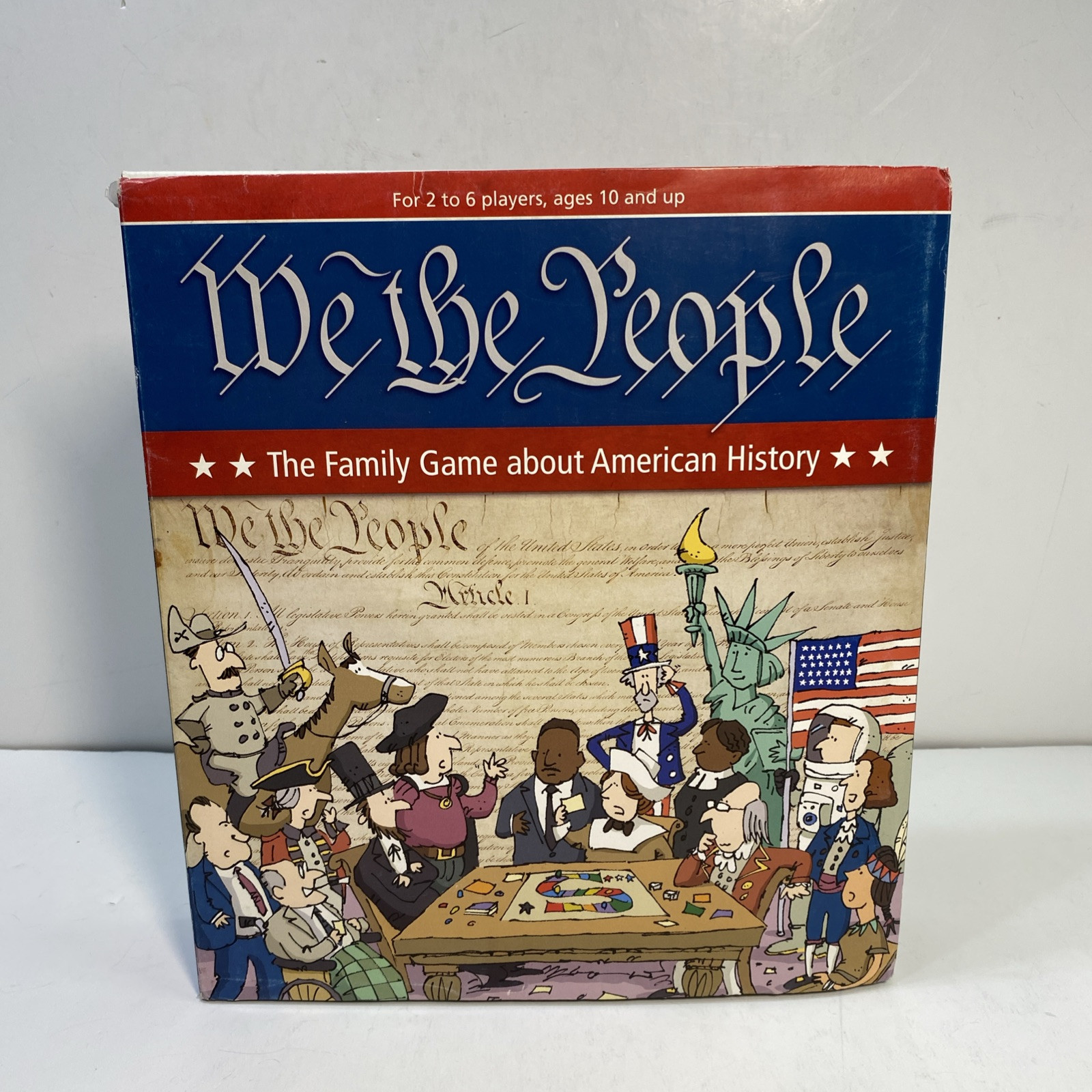 We The People Board Game McGrath The Family Game About American History-RARE!!
