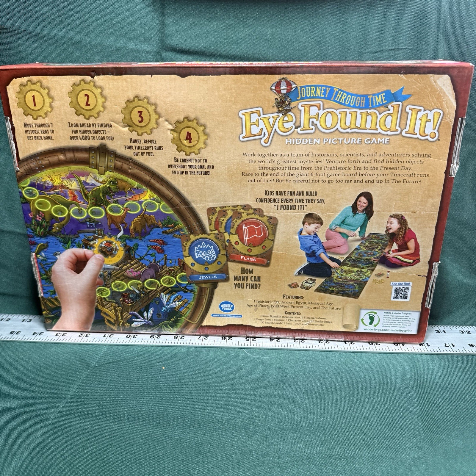 Eye Found It! Journey Through Time Hidden Picture Game Wonder Forge New Sealed