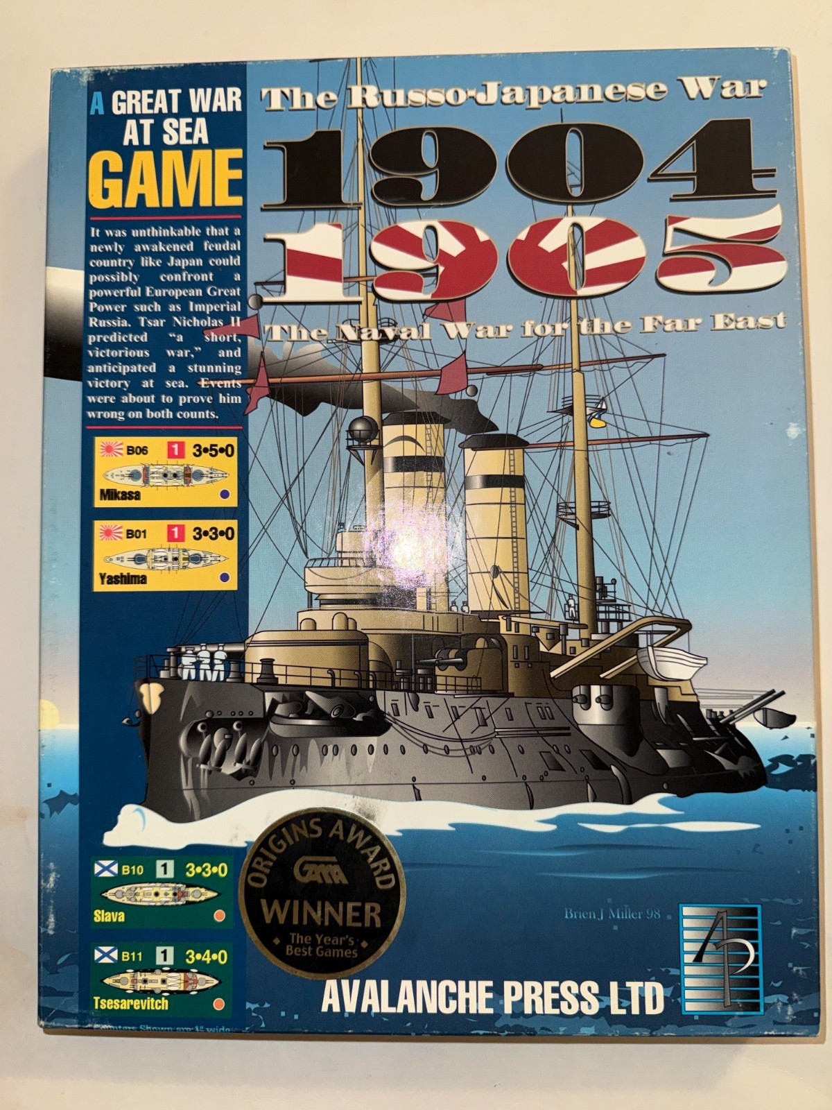 Avalanche Great War at Sea: Russo-Japanese War Unpunched