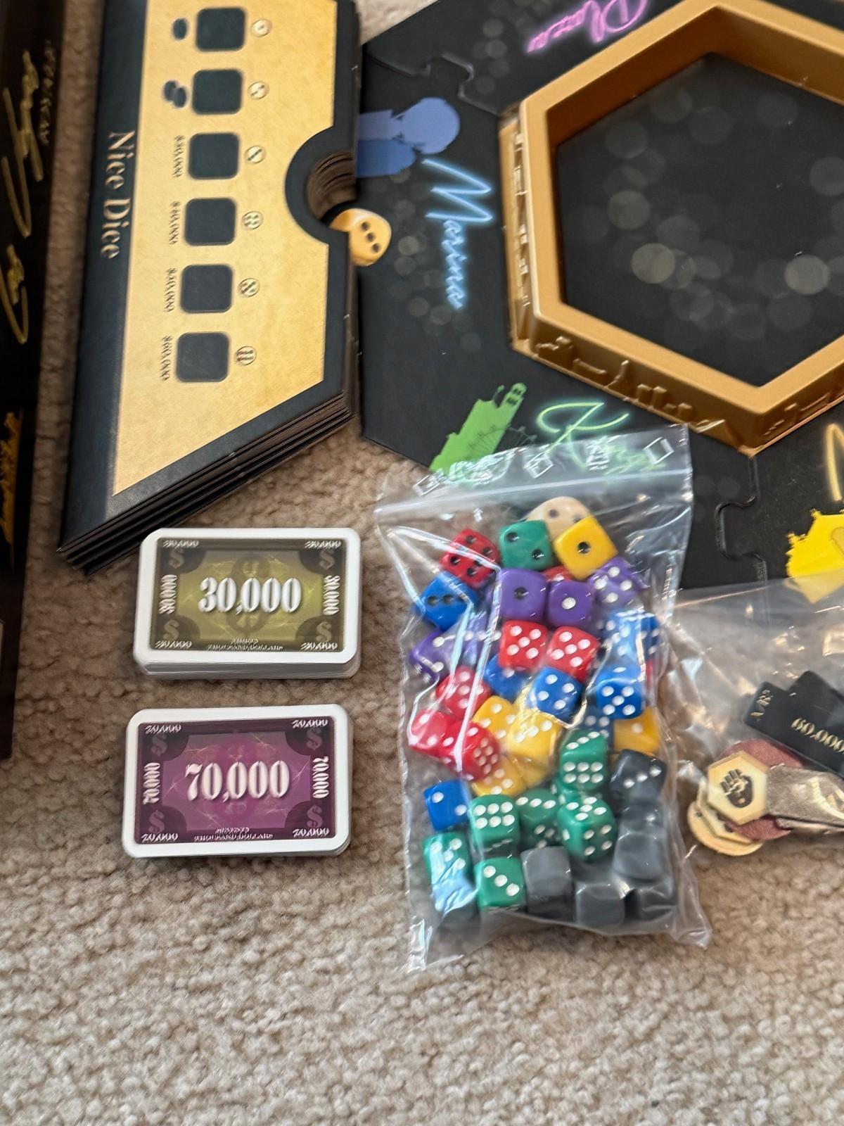 Las Vegas Royale Board by by Alea & Rudiger Dorn – Complete & Excellent