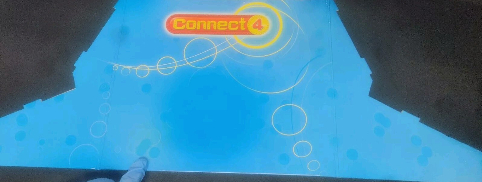 *as is* HASBRO U-BUILD CONNECT 4 LEGO SYSTEM BOARD GAME FUN STRATEGY GAME *as is