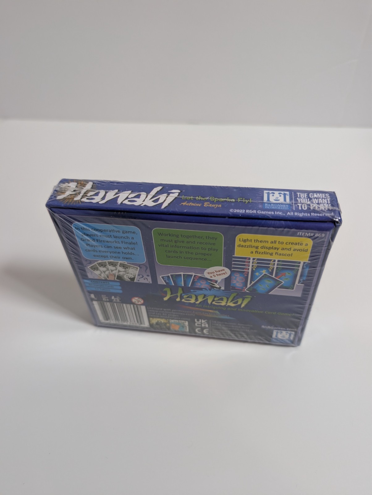 Hanabi Card Game Sealed Cooperative Strategy Game