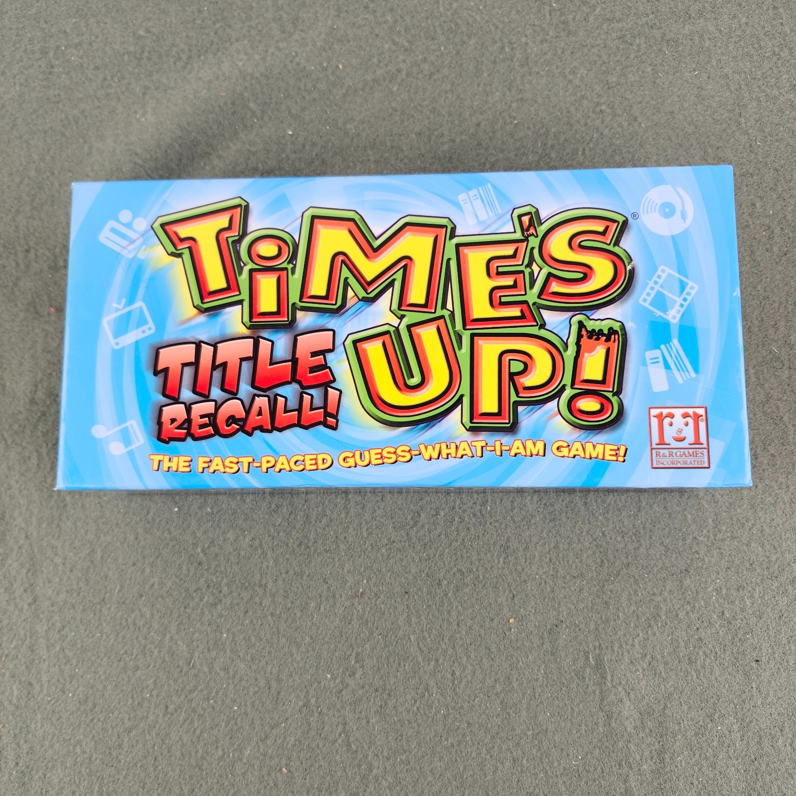 Time’s Up! Title Recall Party Game 4+ Players Ages 12+ R&R Games 2009