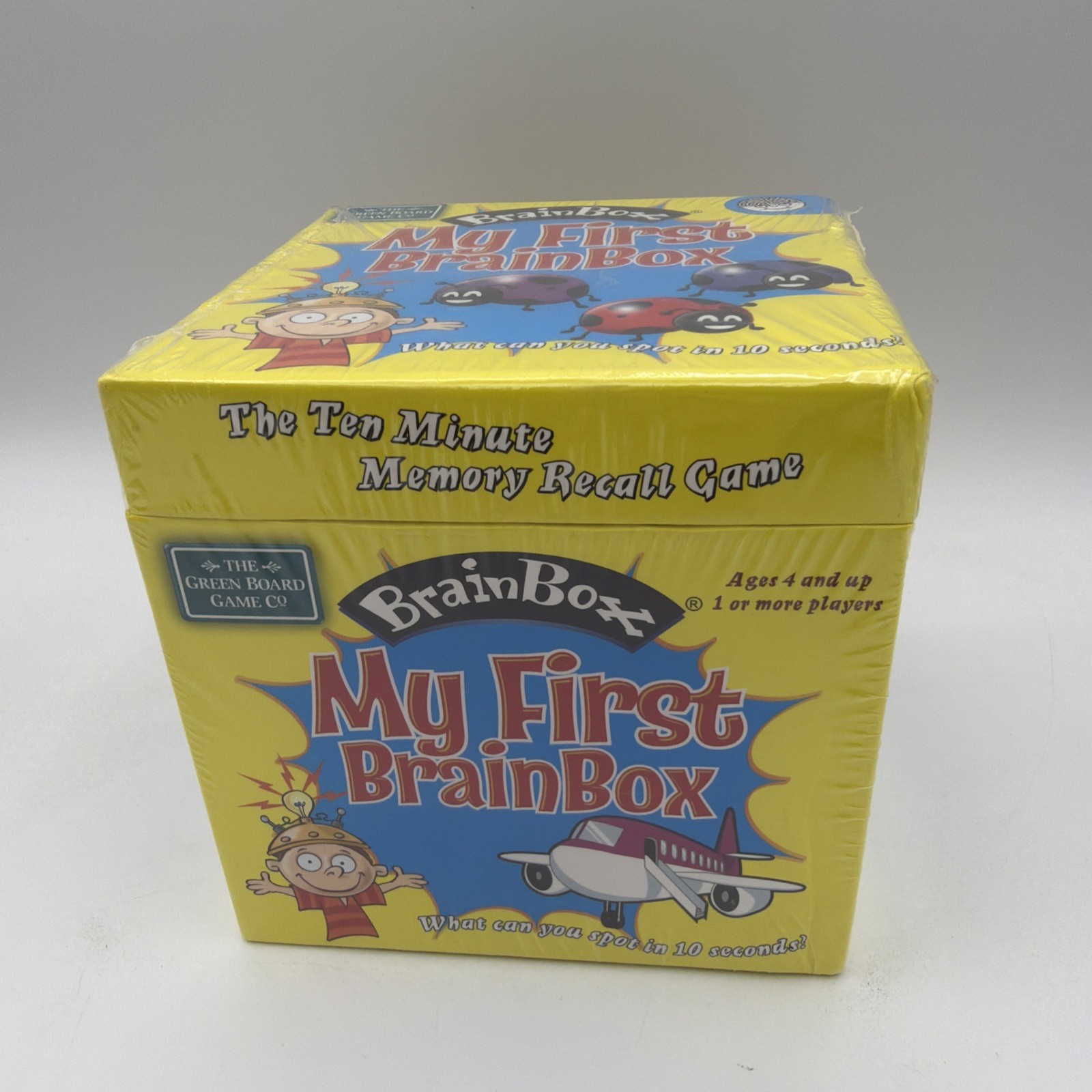 BrainBox My First Pictures 10 Minutes Memory Recall Educational Card Game NEW
