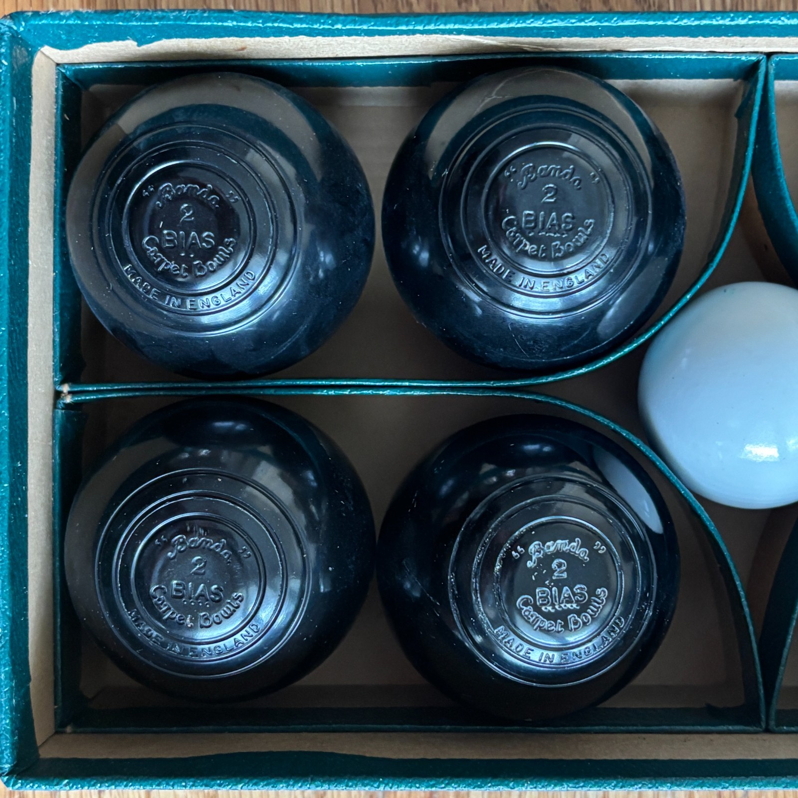 B&A Bowls Indoor Carpet Game – Complete in Box w/ Instructions