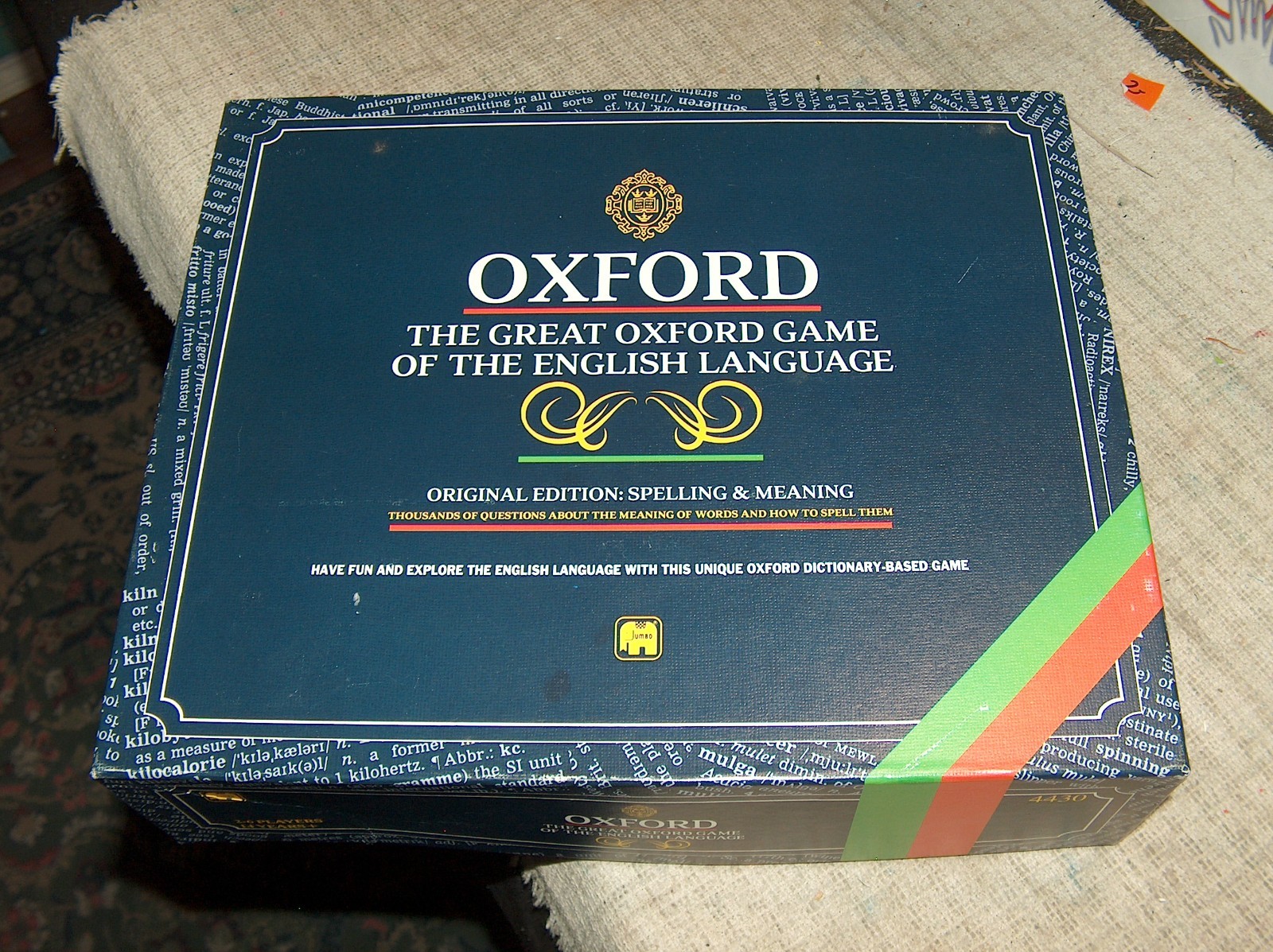 Oxford Board Game The Great Oxford Game of the English Language Complete