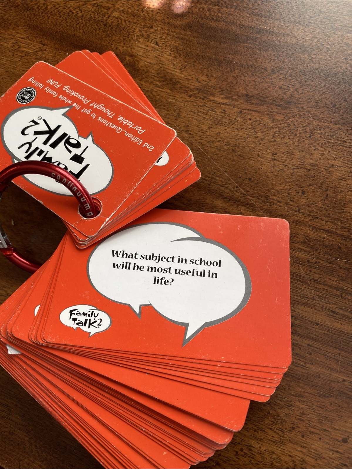 Family Talk 2 – Questions To Get The Whole Family Talking!