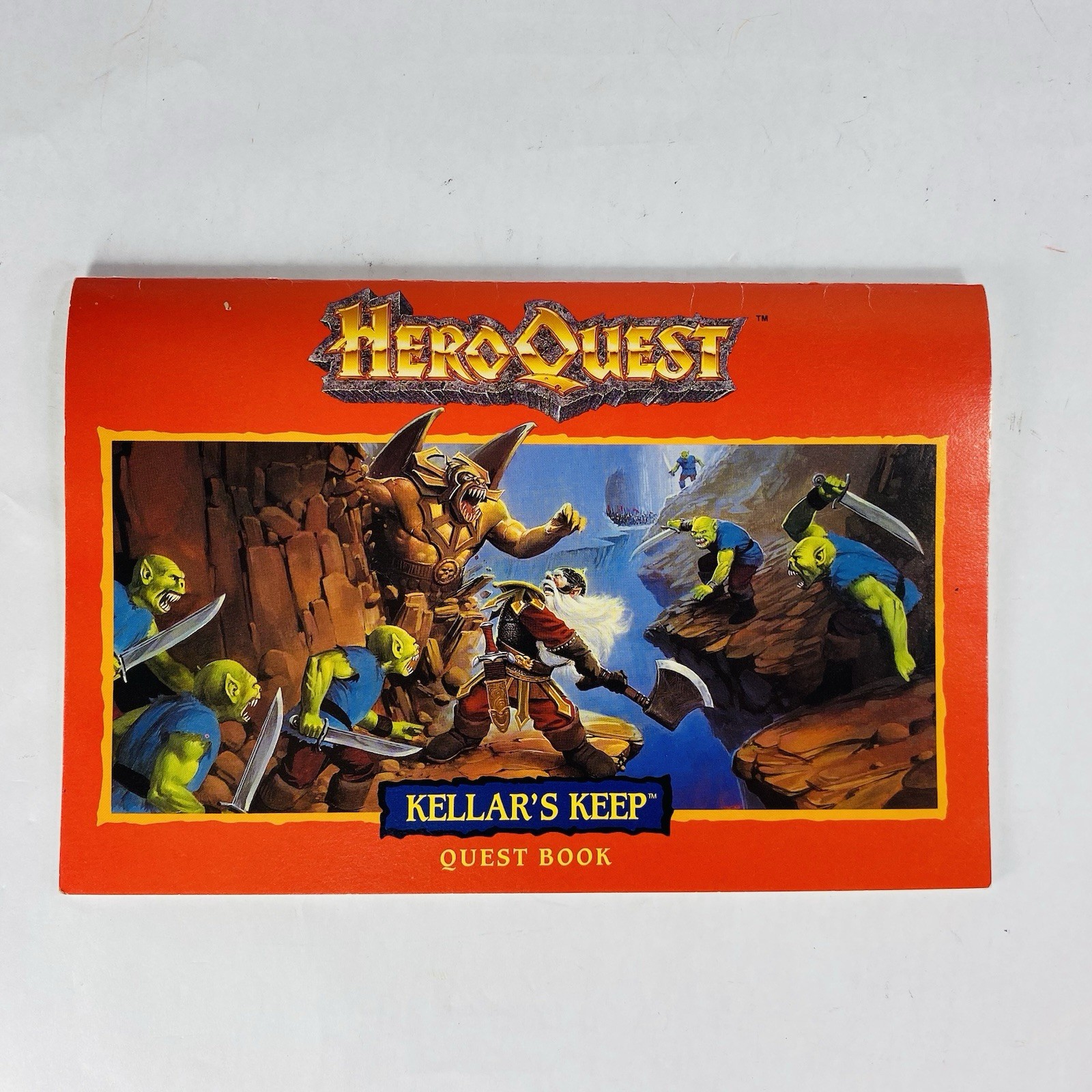 Replacement Part Hero Quest Kellar’s Keep Quest Book Vintage