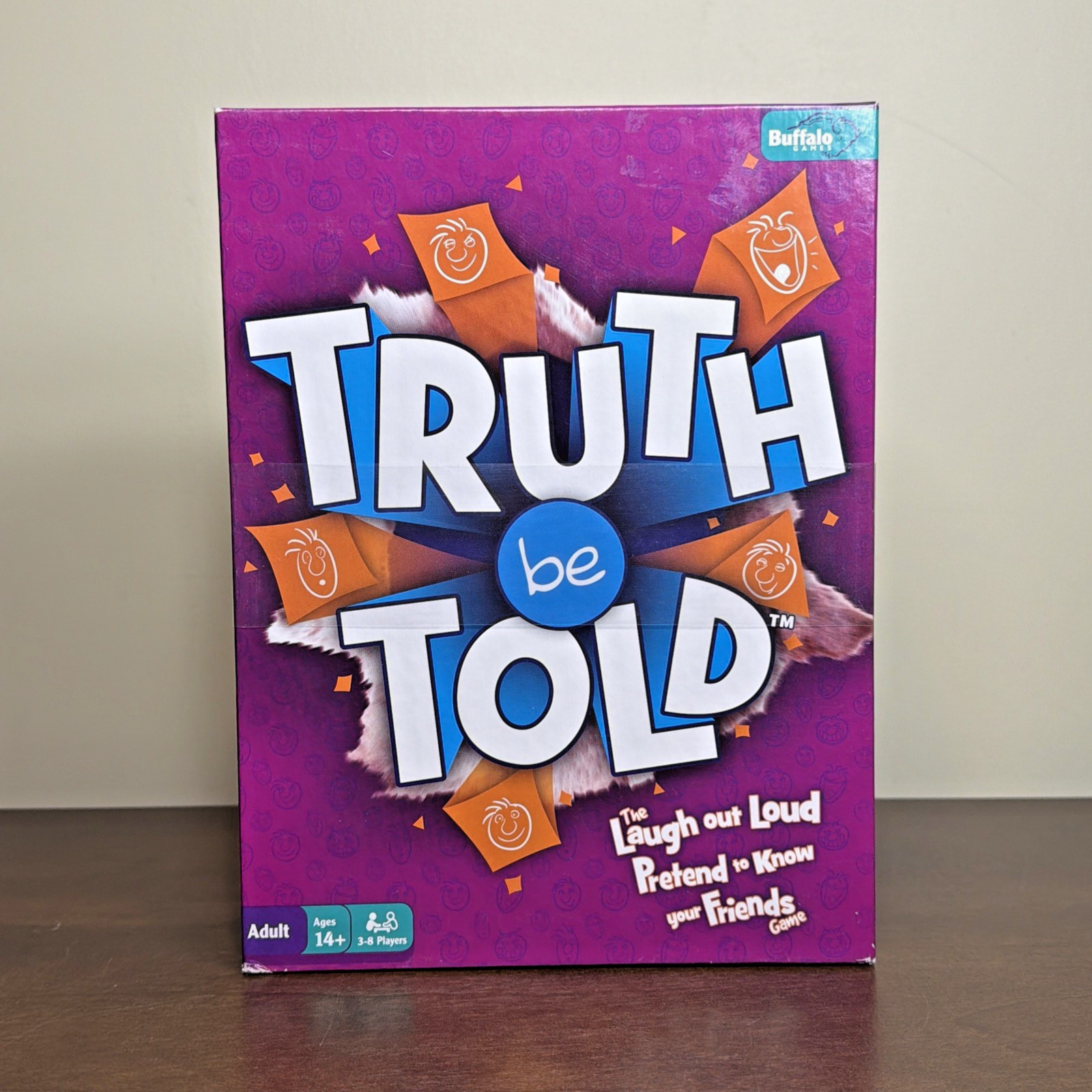 Truth Be Told Buffalo Games Rare Board Party Game – NEW