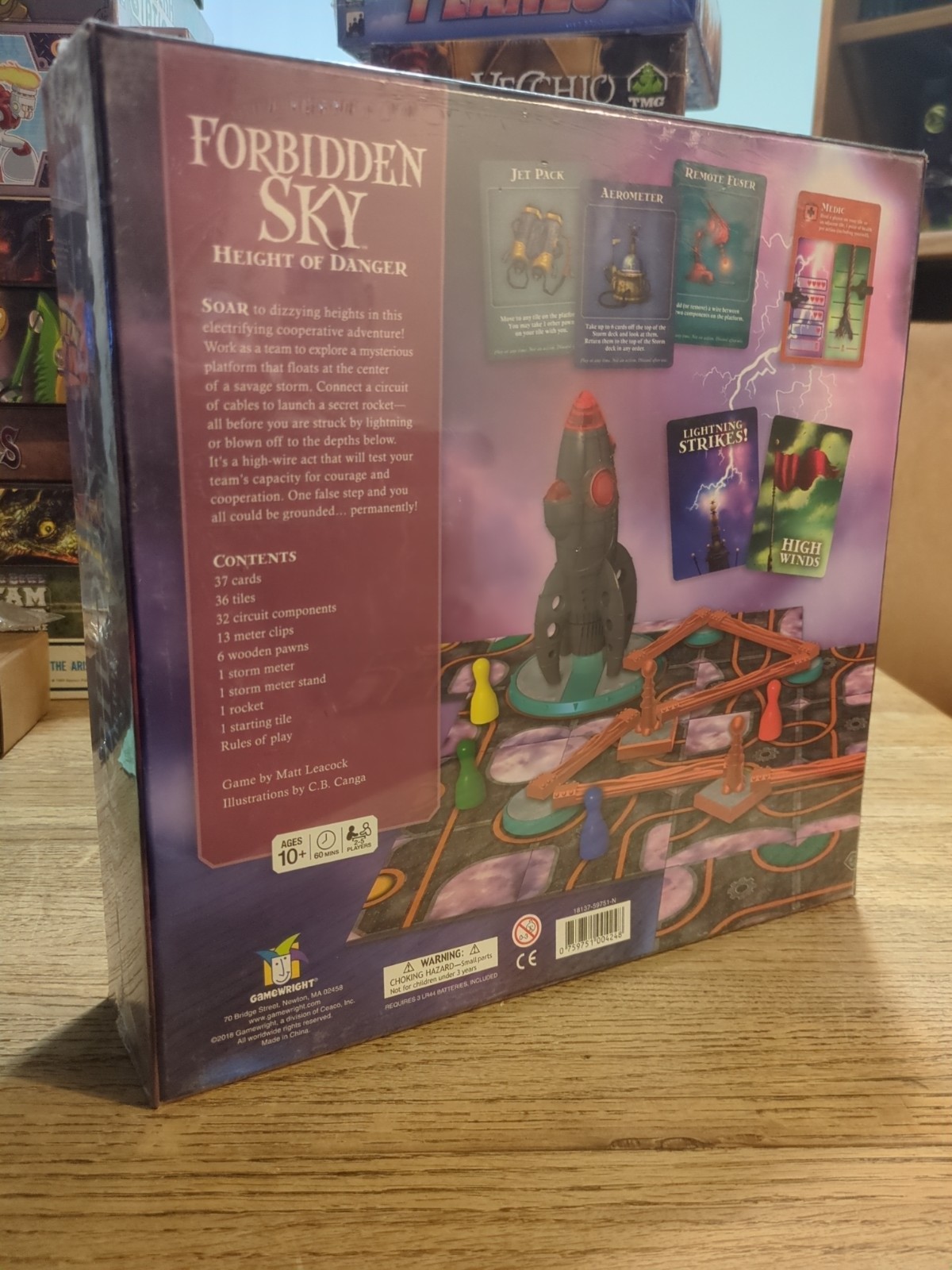 Forbidden Sky “Height of Danger” Board Game Gamewright – Brand new and Sealed