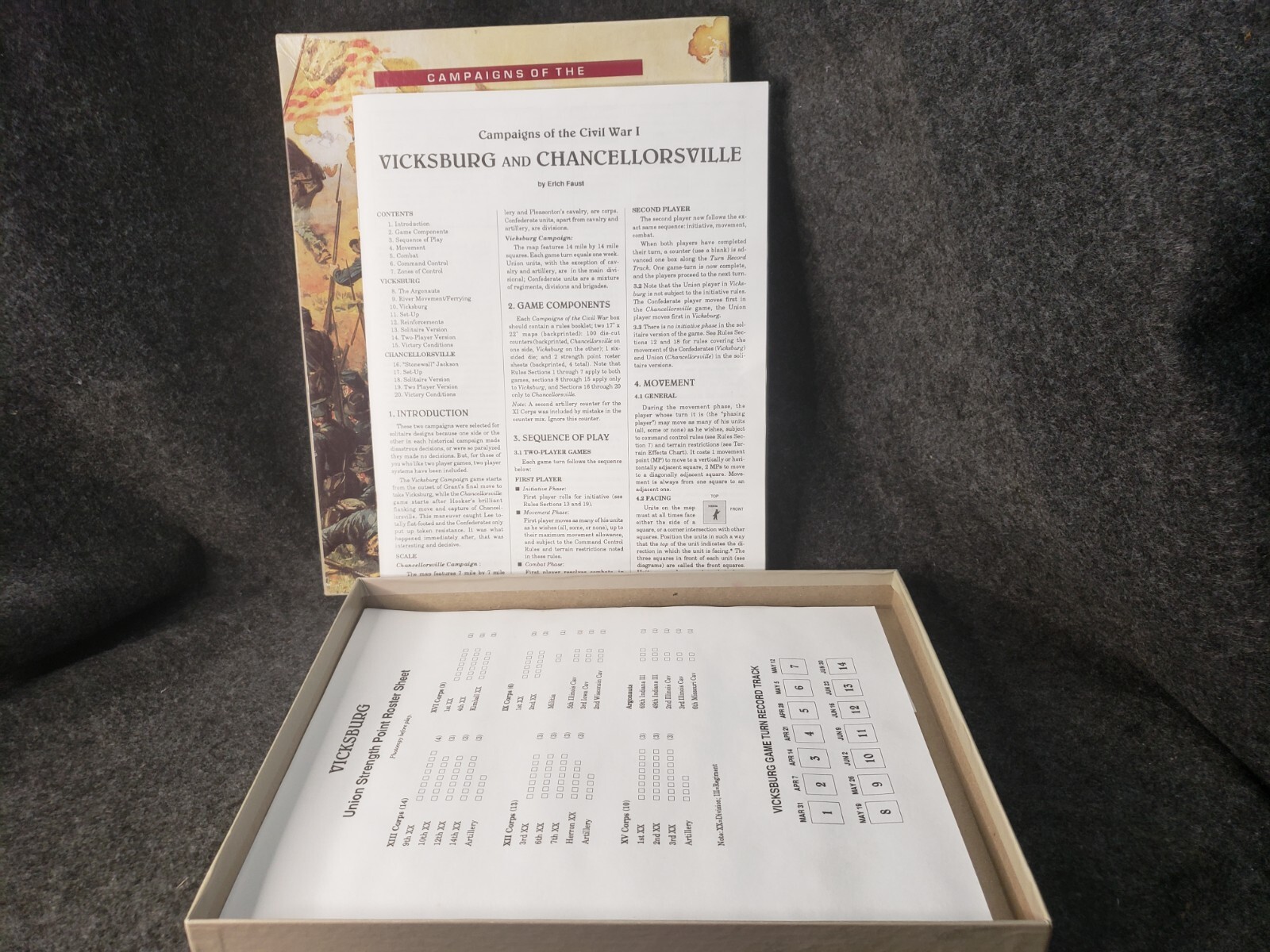 Campaigns of the Civil War Gettysburg and Chancellorsville No markers