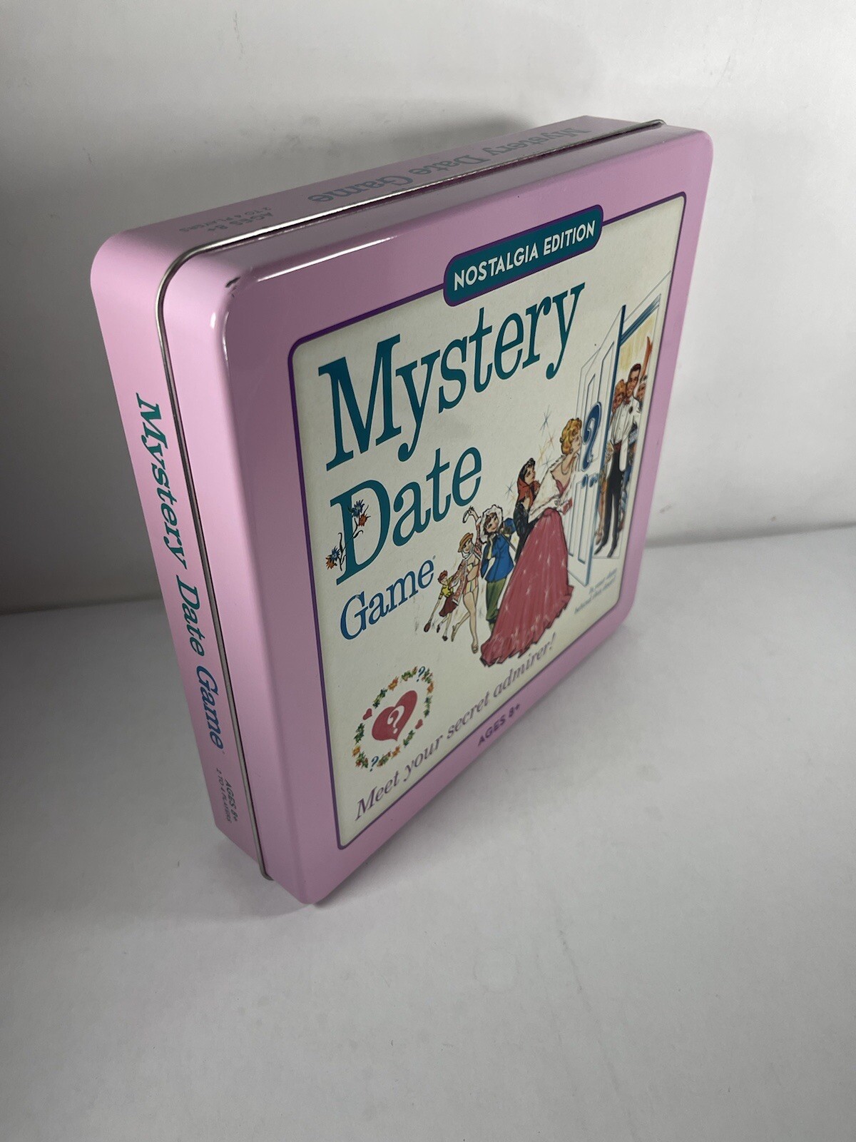 Mystery Date Nostalgia Edition Tin Box Classic Board Game 2014
