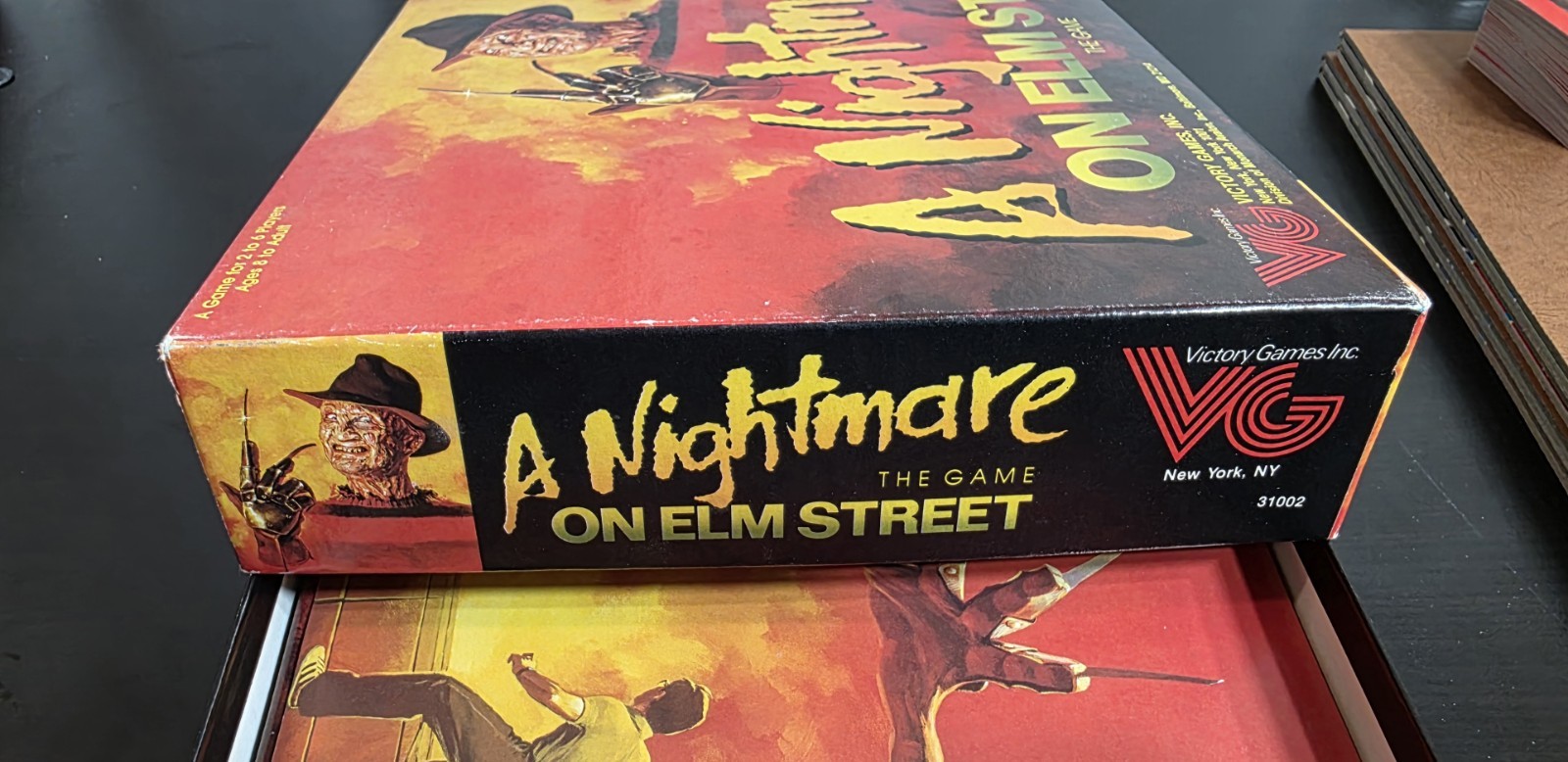 A Nightmare On Elm Street 1987 Board Game Clean
