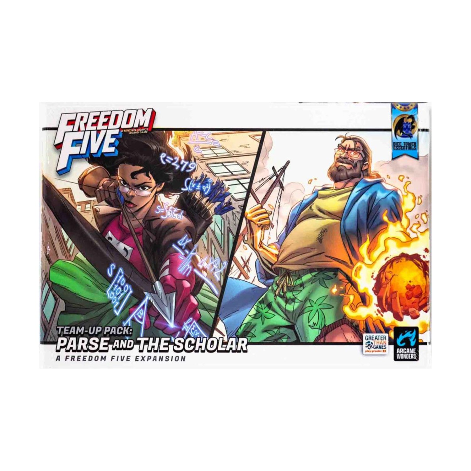 Arcane Wonders Freedom Five Team-Up Pack – Parse and the Scholar Box SW (New)
