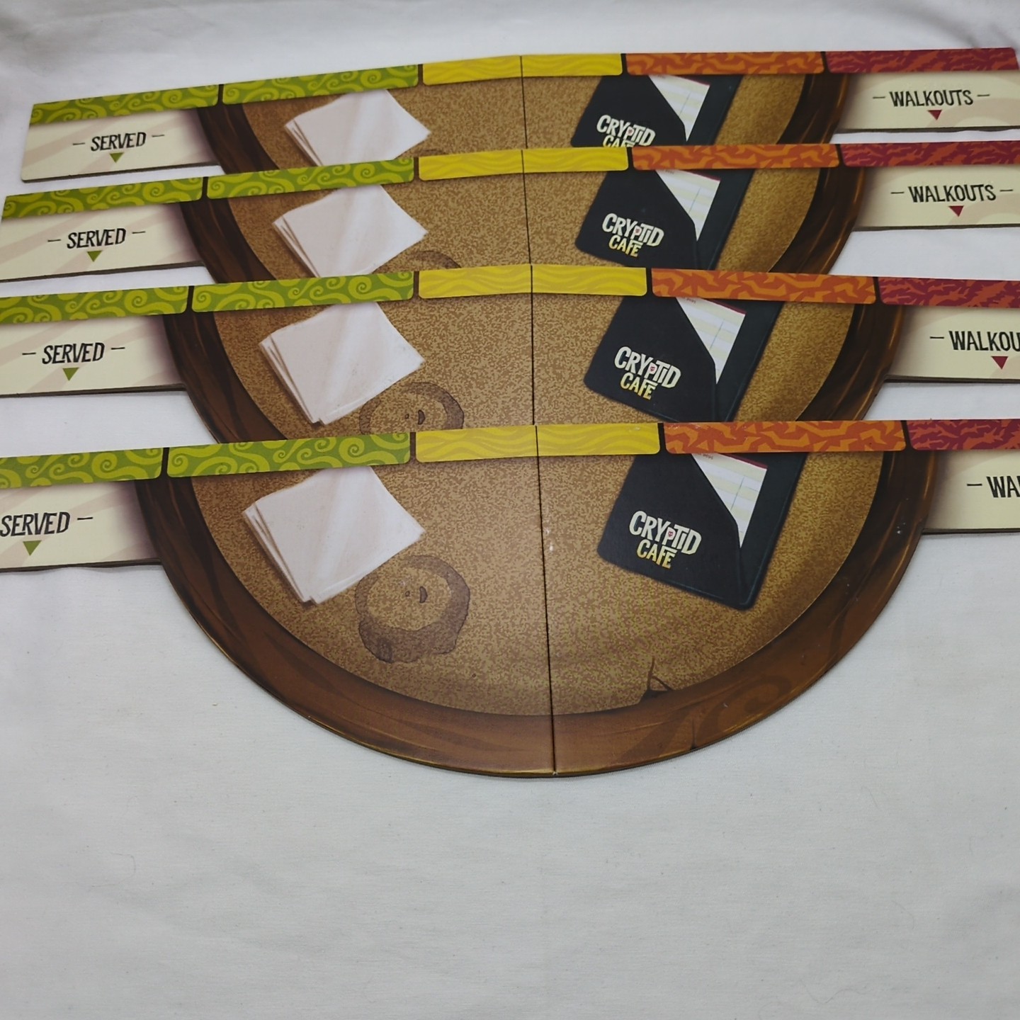 *Incomplete* Cryptid Cafe 25th Century Squatchy Games Board Game