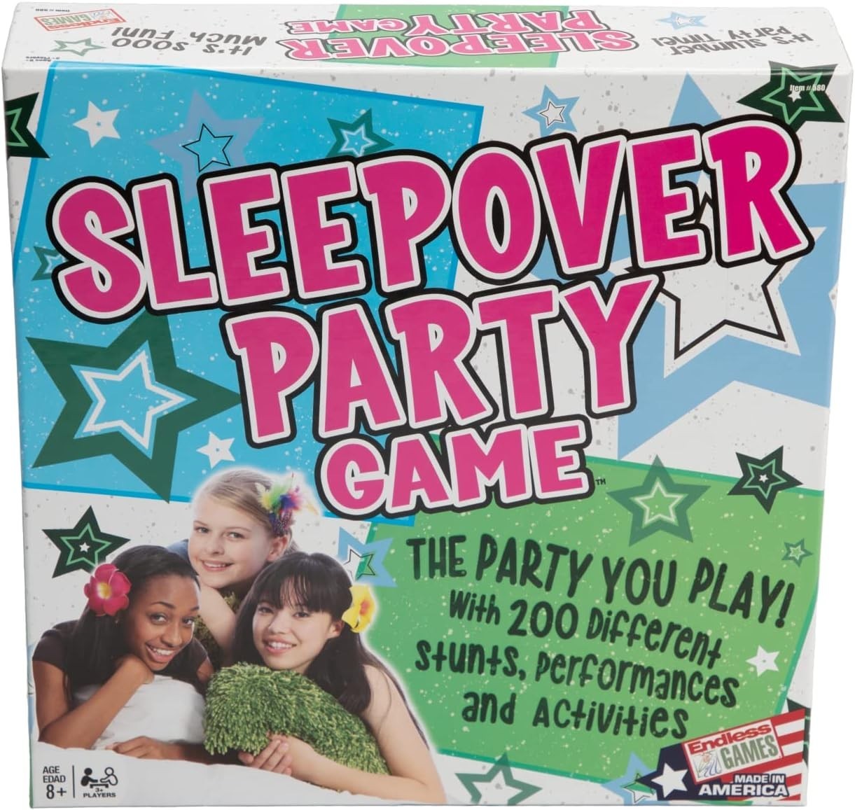 THE SLEEPOVER PARTY GAME 2014 Ages 8+ NEW Factory Sealed by Endless Games