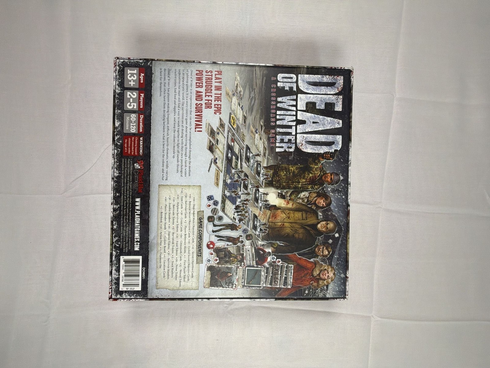NEW Dead of Winter: A Crossroads Game Board Game by Plaid Hat Games