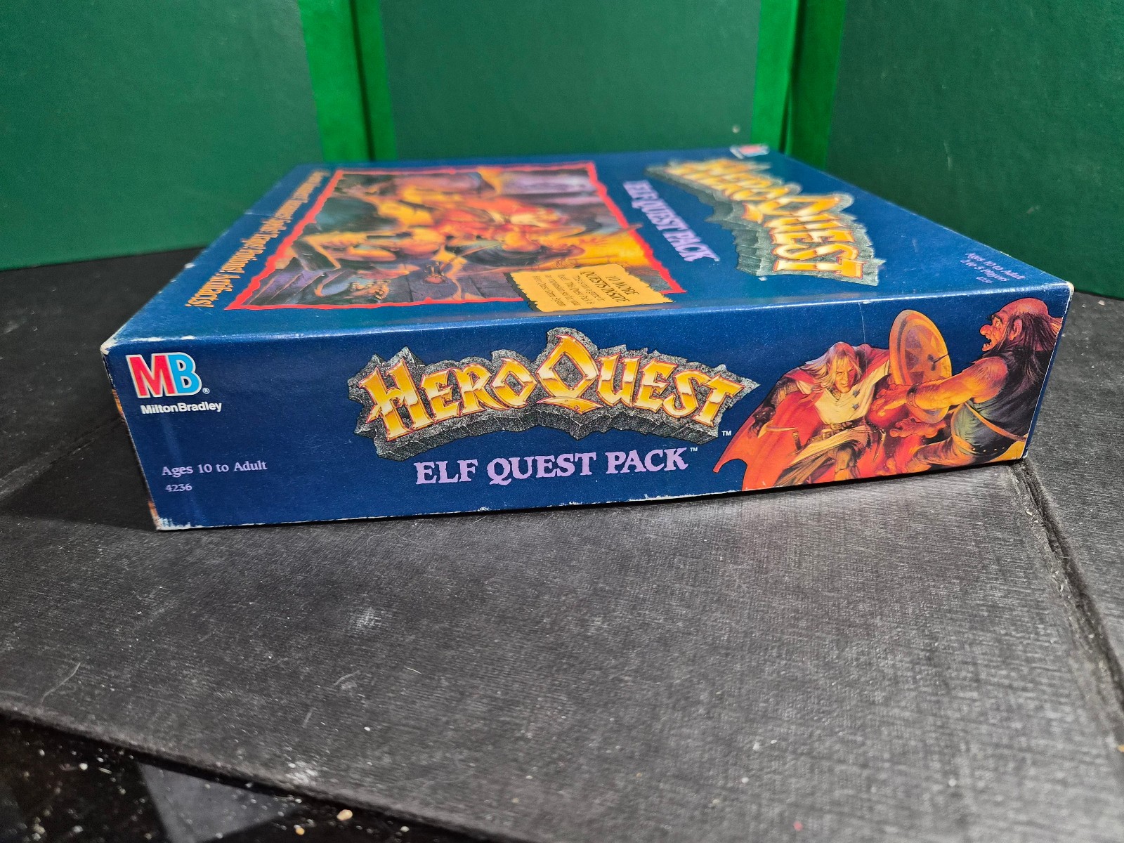 HeroQuest 1992 Quest Pack for the Elf Expansion Pack Complete Un Punched