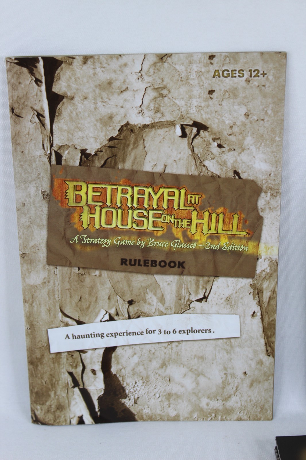 Betrayal at House on the Hill 2nd Edition Horror Board Game * Missing 3-Pieces