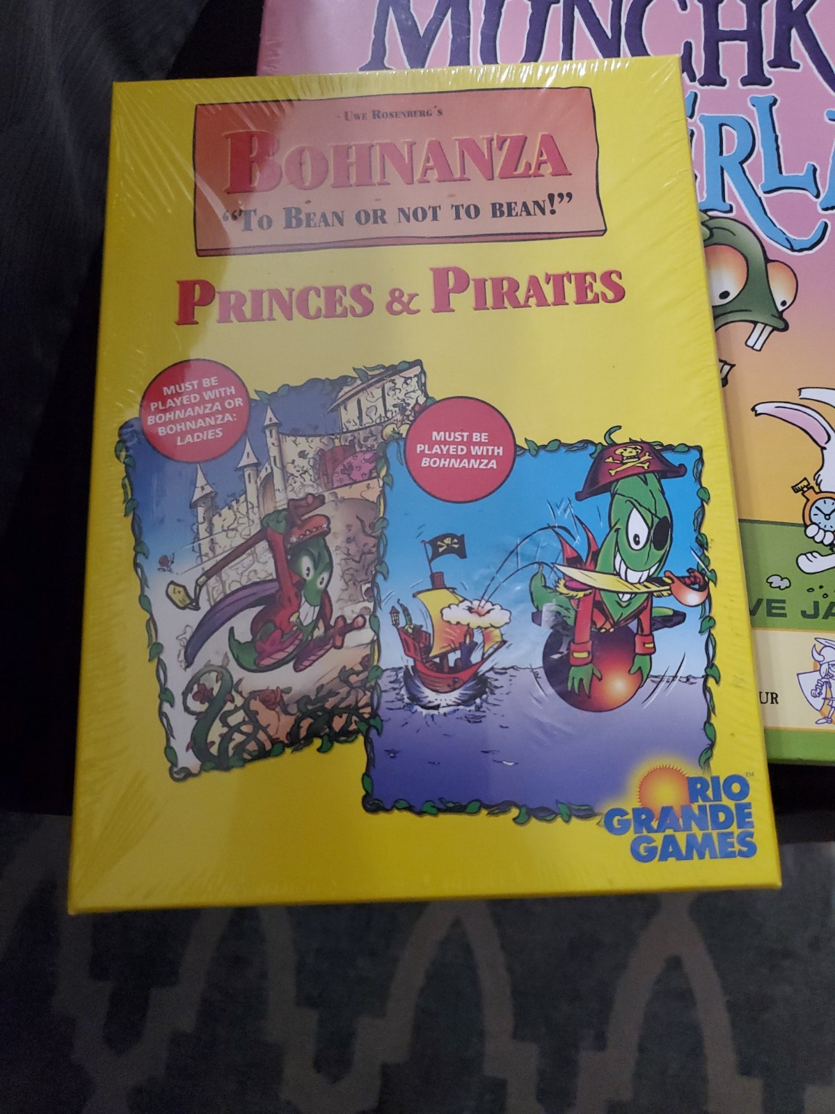 [New/sealed] Bohnanza: Princes and Pirates Card Game Expansion Rio Grande Amigo