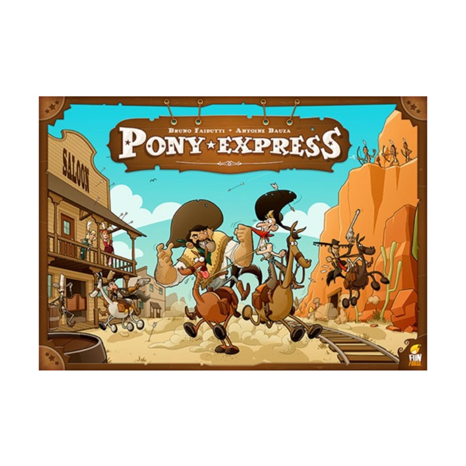 Funforge Boardgame Pony Express Box EX/NM