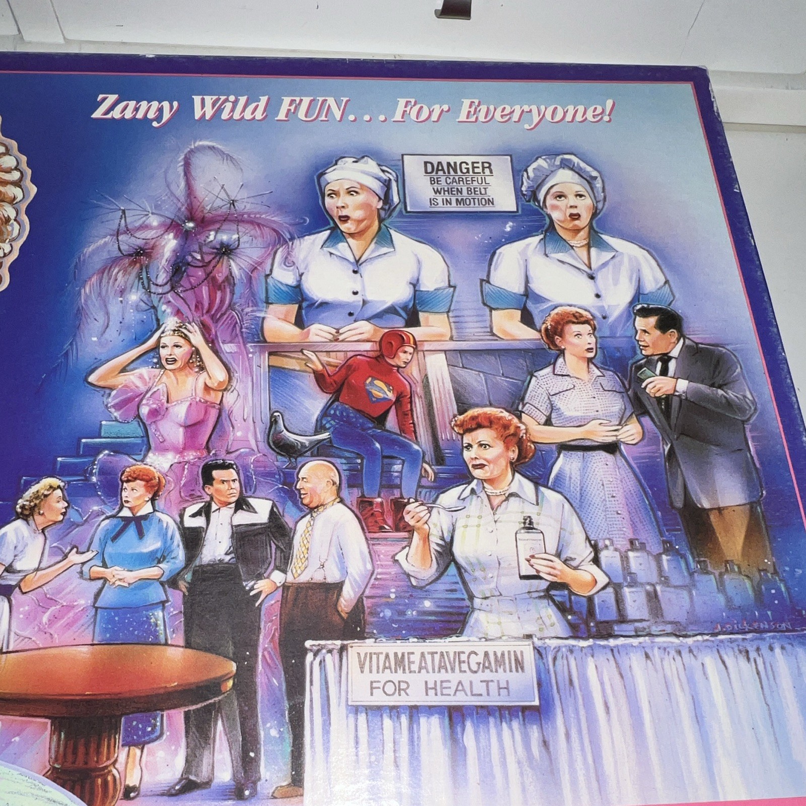 Talicor I Love Lucy Board Game 1997 Complete 2-4 Players Ages 8+